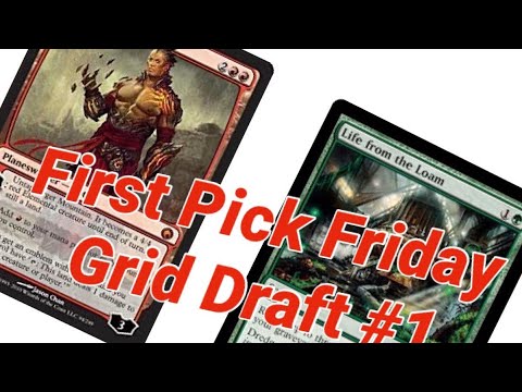 First Pick Friday Grid Draft #1 THE CUBIST MTG Powered Vintage Cube