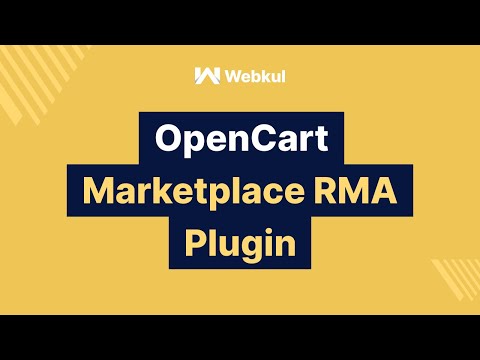 Opencart Marketplace RMA