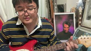 【guitar COVER】CROWDS/BAUHAUS  #BAUHAUS #CROWDS  #バウハウス　   DanielAsh  PeterMurphy   KevinHaskins 