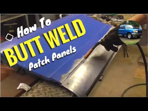 Butt Welding Automotive Patch Panels - Start to Finish