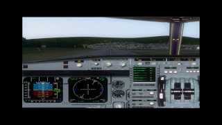 preview picture of video 'A320 214 AVA Landing in SKBO Fs2004'