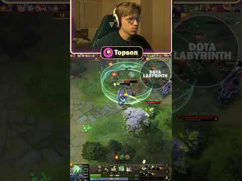 Topson's Ancient Apparition Mid Going Crazy In Dota 2 #dota2 #gaming #outplay