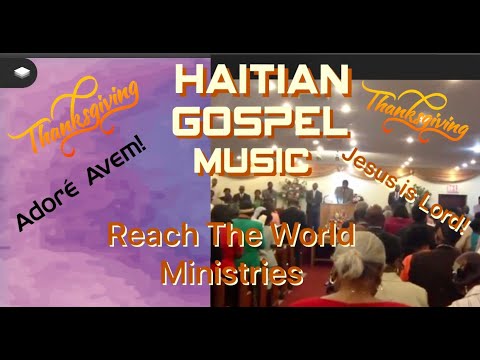 Haitian Gospel Music, Rony Janvier, Worship Medley, Lem Pale A Bondye