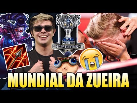 TEORIA DO YODA, REKKLES CHORANDO E VAYNE DE RUNAAN - MUNDIAL DA ZUEIRA