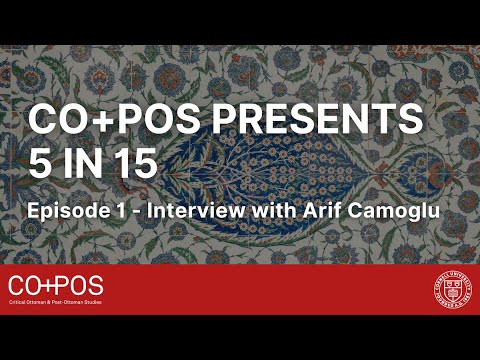 CO+POS Presents: 5 in 15 - Episode 1 - Interview with Arif Camoglu