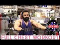 Chest Workout At USA GYM IN CHICAGO | Best Exercises During Cutting Phase |