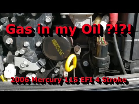 Gas in my Oil? Mercury Outboard Motor Issue Fixed