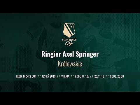 Skrót spotkania Ringier Axel Springer - Królewskie ( Legia Biznes Cup Jesień 2019 )