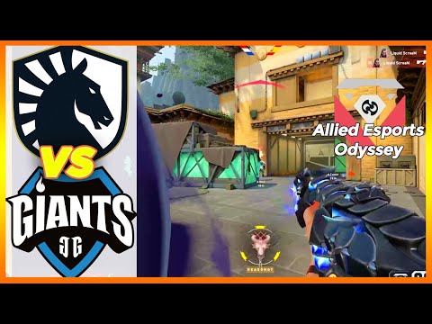 Team Liquid vs Giants HIGHLIGHTS - Allied Esports Odyssey Valorant