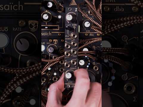 Introducing dhà! (Stereo Mixer Module) #eurorack #synth #stereo  #sounddesign #instruo