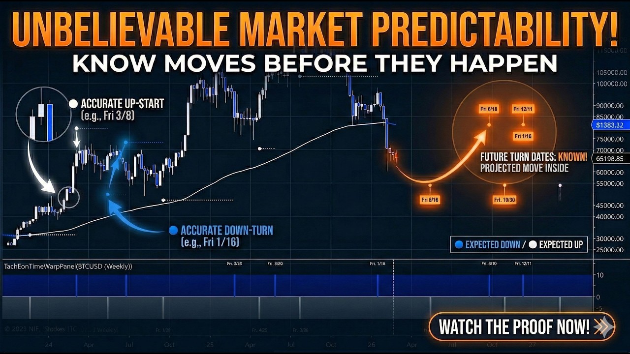 Markets Turn on Time Cycles — Here’s the Proof (Across Multiple Assets)