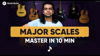 Unlocking MAJOR SCALE for BEGINNERS - Music Theory | Guitar Lesson - How To | @FrontRowGuitar