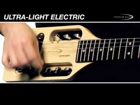 Ultra-Light Electric Travel Guitar w/ Gig Bag