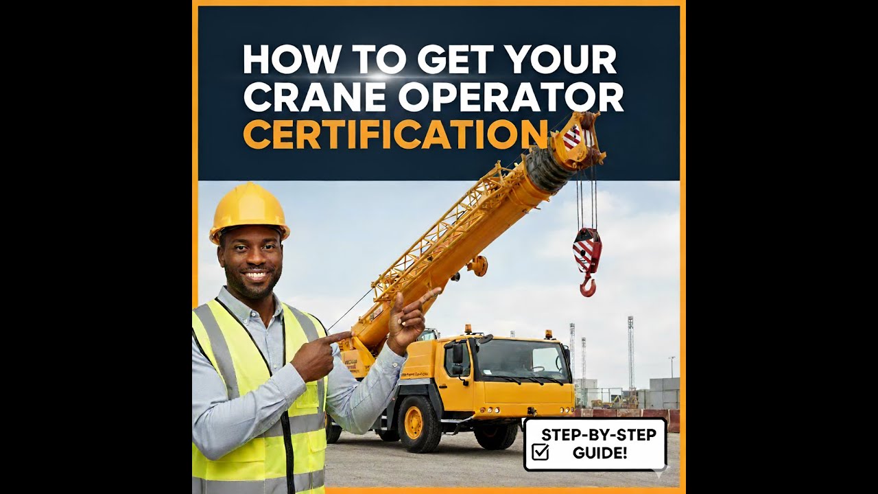 How to Get Your Mobile Crane Operator Certification | Step-by-Step Guide