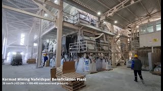 BAS® Micronized Na Feldspar Beneficiation Plant 20tph - Kormad Mining Ltd.Turkey