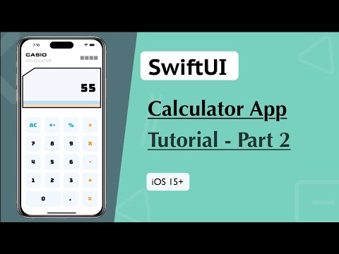 SwiftUI - Calculator App Tutorial - Part 2 thumbnail