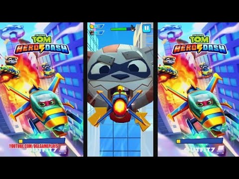 #NEW GADGET💥😳Epic JET BIKE Race🚀#BLACK TOM😱#SKY WALKTHROUGH#TALKING TOM HERO DASH @TomCatOutfit7