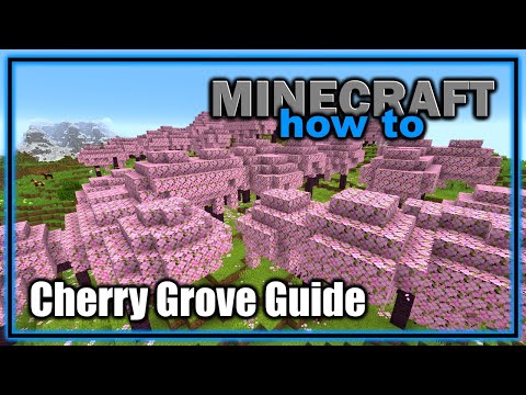Everything About the Cherry Grove Biome! (1.20) | Minecraft Biome Guide
