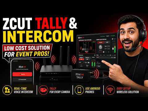 ZCut Intercom & Tally Light video thumbnail