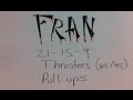 Cross Fit Fran, Sample Video From My Video Exercise/Workout Library