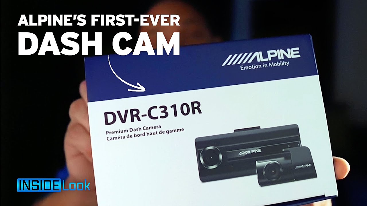 Alpine | DVR-C310R | Premium 1080P Dash Cam Bundle Alpine | DVR-C310R | Premium 1080P Dash Cam Bundle