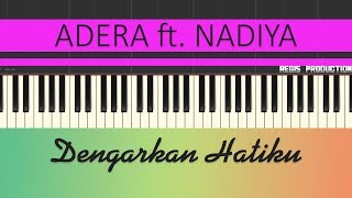 Adera - Dengarkan Hatiku ft. Nadiya Rawil (Karaoke Lirik Tanpa Vokal) by regis