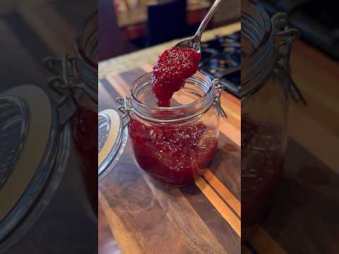 Homemade Strawberry Jam is Superior! 🍓 #food #foodie #shorts