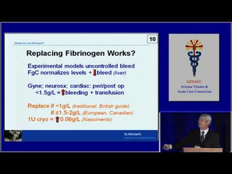 Fluid Resuscitation, is Fibrinogen useful?