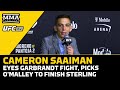 Cameron Saaiman Wants Cody Garbrandt, Confident Sean O'Malley Finishes Aljamain Sterling | UFC 290
