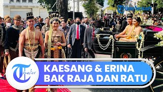 Kirab Royal Wedding Kaesang & Erina Dielu-elukan Bak Raja dan Permaisuri, Jokowi: Matur Nuwun