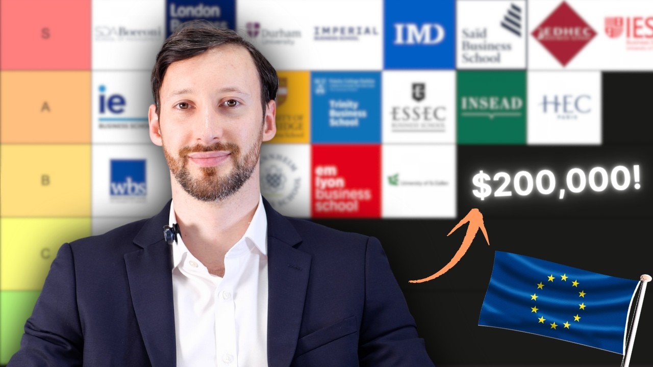 WHAT IS THE BEST BUSINESS SCHOOL IN EUROPE? (TIER LIST 2025)