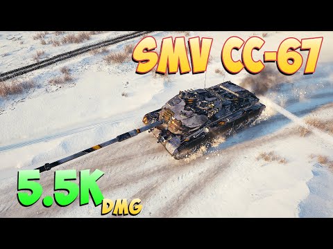 SMV CC-67 - 5 Kills 5.5K DMG - Gegenwärtig! - World Of Tanks