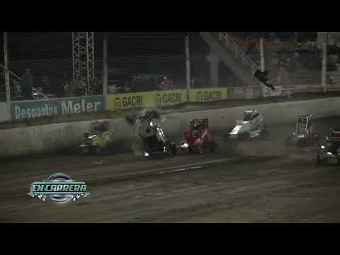 En Carrera #MIDGET #F6 INVERNAL 2023 ESPECTACULAR VUELCO DE CRISTIAN NAPOLI.-