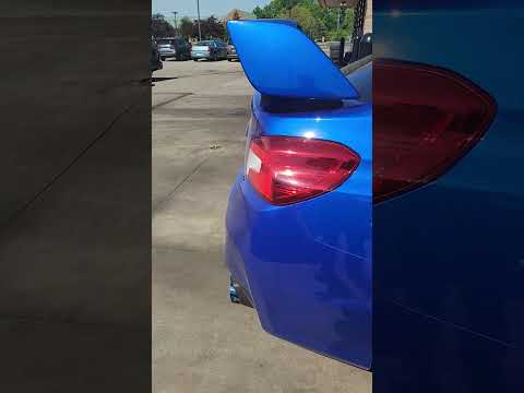 Wrx sti Invidia R400 Gemini cat back