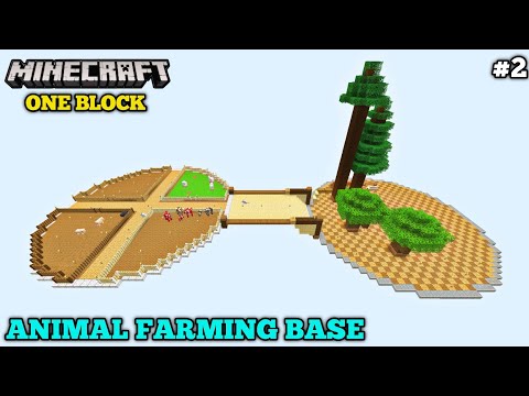 Insane Animal Farming on One Block!? - Tamil Minecraft Part 2