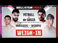 Weigh Ins - Bellator x Rizin: Pitbull vs. de Souza