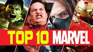 TOP 10 BEST ACTION SCENES FROM MARVEL MOVIES VOL #