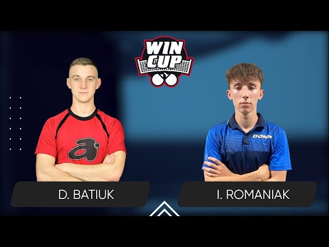 13:00 Dmytro Batiuk - Ivan Romaniak 22.11.2024 WINCUP Master. TABLE 1
