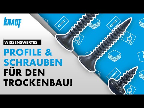 Metallprofile & Schrauben für den Trockenbau | Trockenbau Wissen