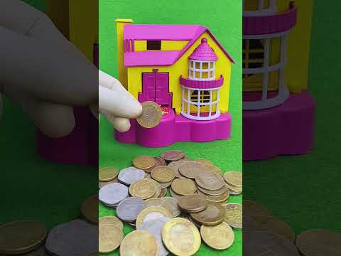 "Transform Your Savings with This Adorable Puppy Dollhouse Piggy Bank! 🐶✨"(AC-335)#shorts#shortsfeed