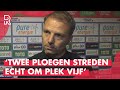 'DIT was een GEVECHT' | MAURICE STEIJN trots op SPARTA na gelijkspel bij FC TWENTE