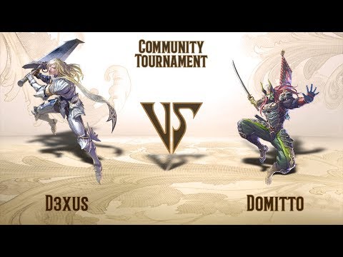 D3xus (Siegfried) VS Domitto (Yoshimitsu) - Community Tournament (16.11.2019)