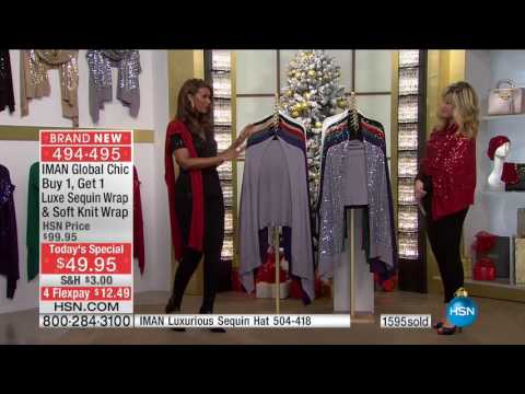 HSN | IMAN Global Chic Fashions 11.20.2016 - 12 AM