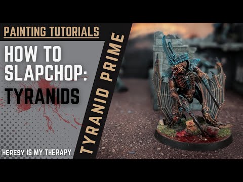 How to SLAPCHOP and SPEED PAINT TYRANIDS | TYRANID PRIME