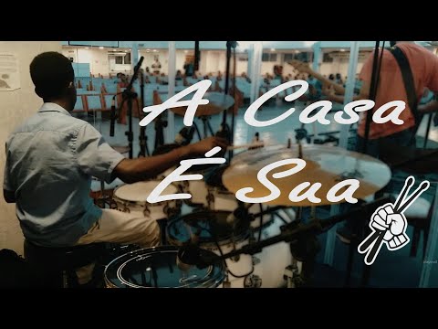 A Casa é Sua / Que Ele Cresça | Drum Cover |  Lukinhas Batera