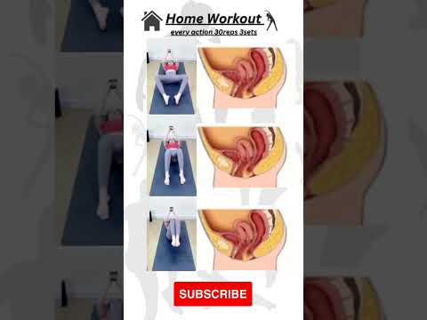 Pelvic floor muscles repair workout at home #shorts #homeworkout #pelvicfloorhealth
