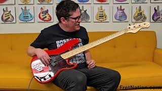 Video thumbnail for Pre-Owned Dingwall Super P 4-String Bass w/ Flats by Fret Nation