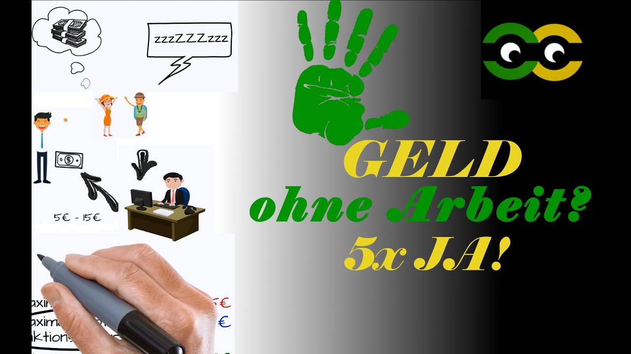 Geld verdienen OHNE ARBEIT - Die 5 einfachsten Möglichkeiten - 5Rules5Hacks