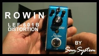 Video thumbnail for Rowin LEF-601B  ( Clone Suhr Riot ) by MrSanSystem