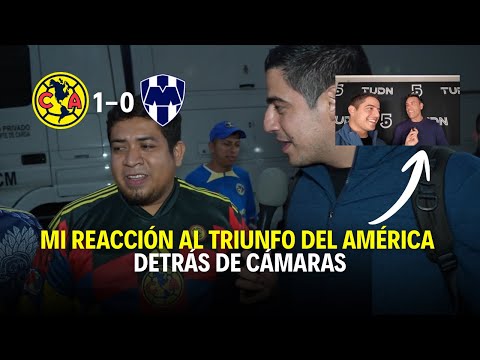 What you didn't see from América vs. Rayados | Behind the scenes | América 1-0 Monterrey | Andrés...